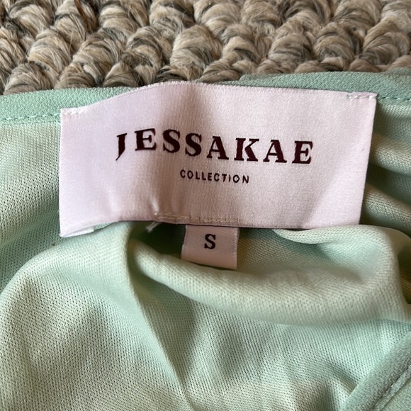 Jessakae Chiffon Long Dress Wedding Party Formal Prom Romantic Small - Picture 4 of 6